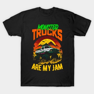 Monster Truck are my Jam Funny T-Shirt